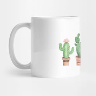 Cute Cactus Plant For Plant Lovers In Classic Pots Mug